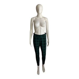 Old Navy Green Plaid Women's Pants Size  M